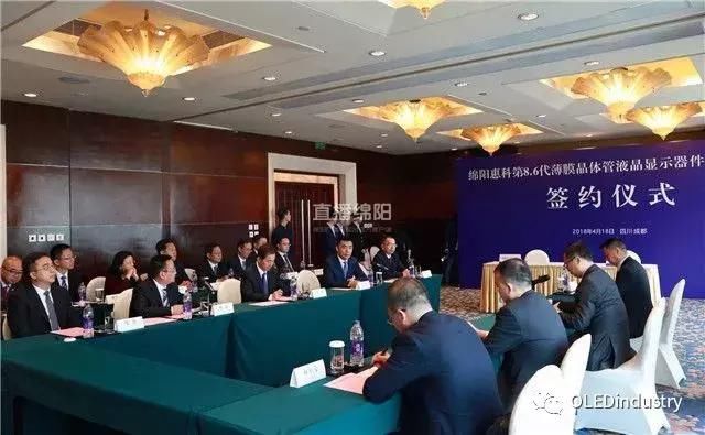 连续两天签约投资640亿,惠科又一条8.6代LCD