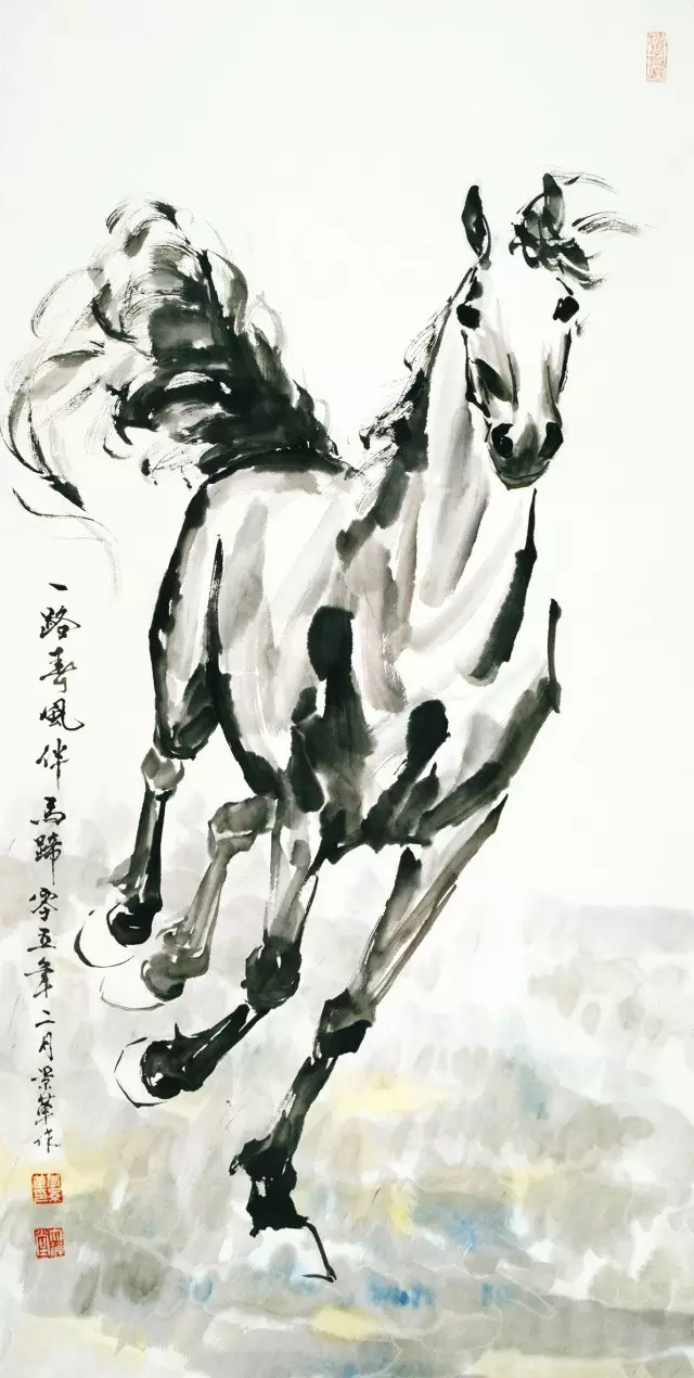 东方之子,骏马景革--画家李景革作品欣赏