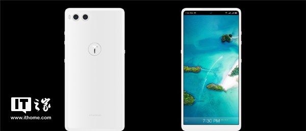 坚果R1亮相:美人尖屏幕,指纹Logo二合一