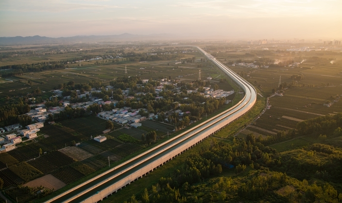 【水到渠成共发展】探访世界第一的沙河渡槽:一渠清水如何从“天”而过 【水到渠成共发展】探访世界第一的沙河渡槽:一渠清水如何从“天”而过