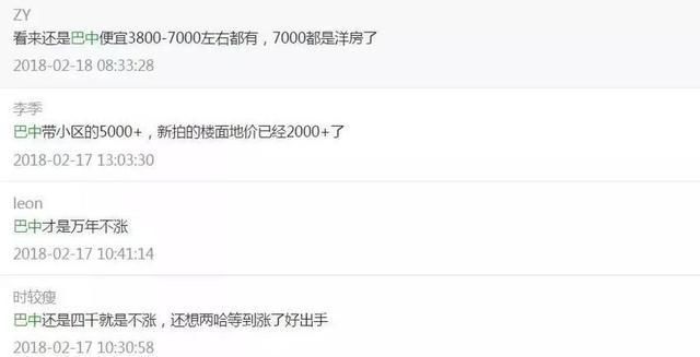 四川二线城市房价排行榜出炉 巴中房价在哪个