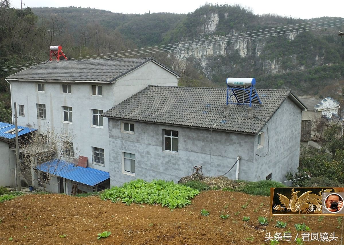 湖北宜昌:乡村农家楼房靓丽!土墙瓦屋任其自然