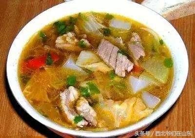 甘肃定西:农村老奶奶做的这一碗粉汤让人回味