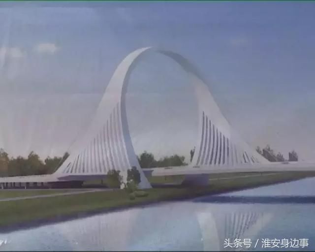 京杭运河淮海路大桥有新进展啦!淮安市民想念