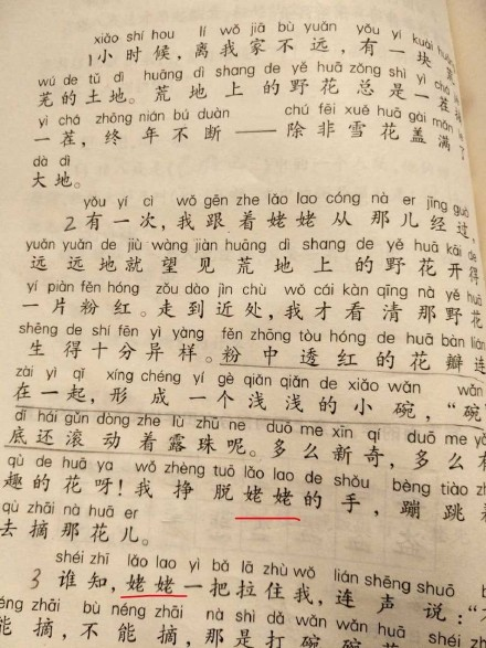 上海小学语文教材引争议:外婆是方言，改成姥姥?