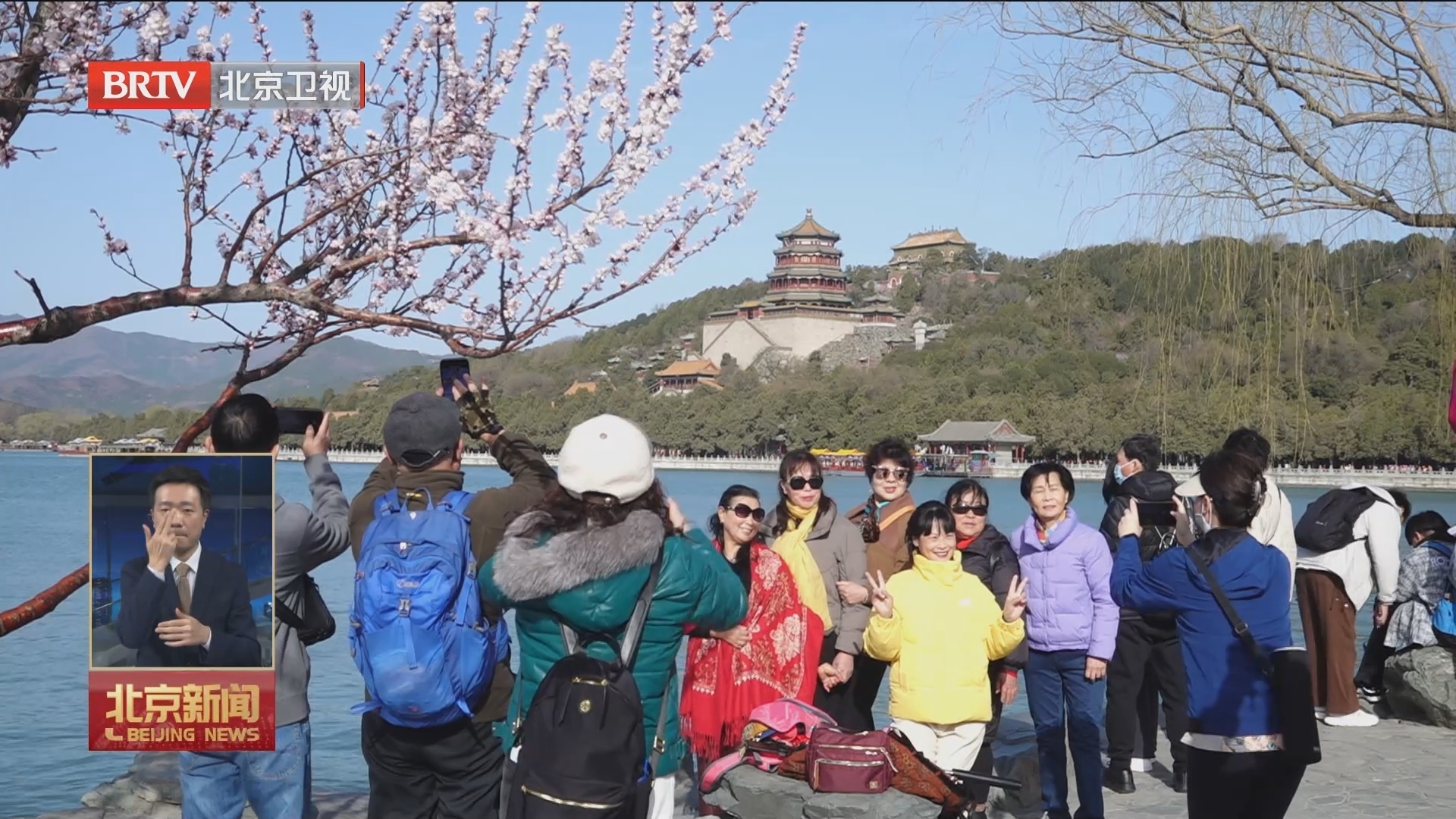 北京迎来早春首个赏花踏青日