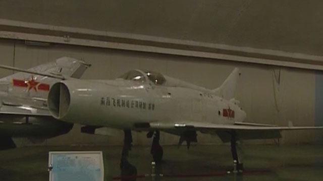 中国航空博物馆内实地探访歼-12