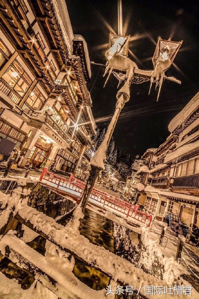 日本山形县银山温泉,《千与千寻》中神隐之地