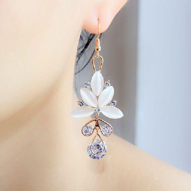 女人耳环别瞎买,要戴就戴这几款沙金耳环,不贵