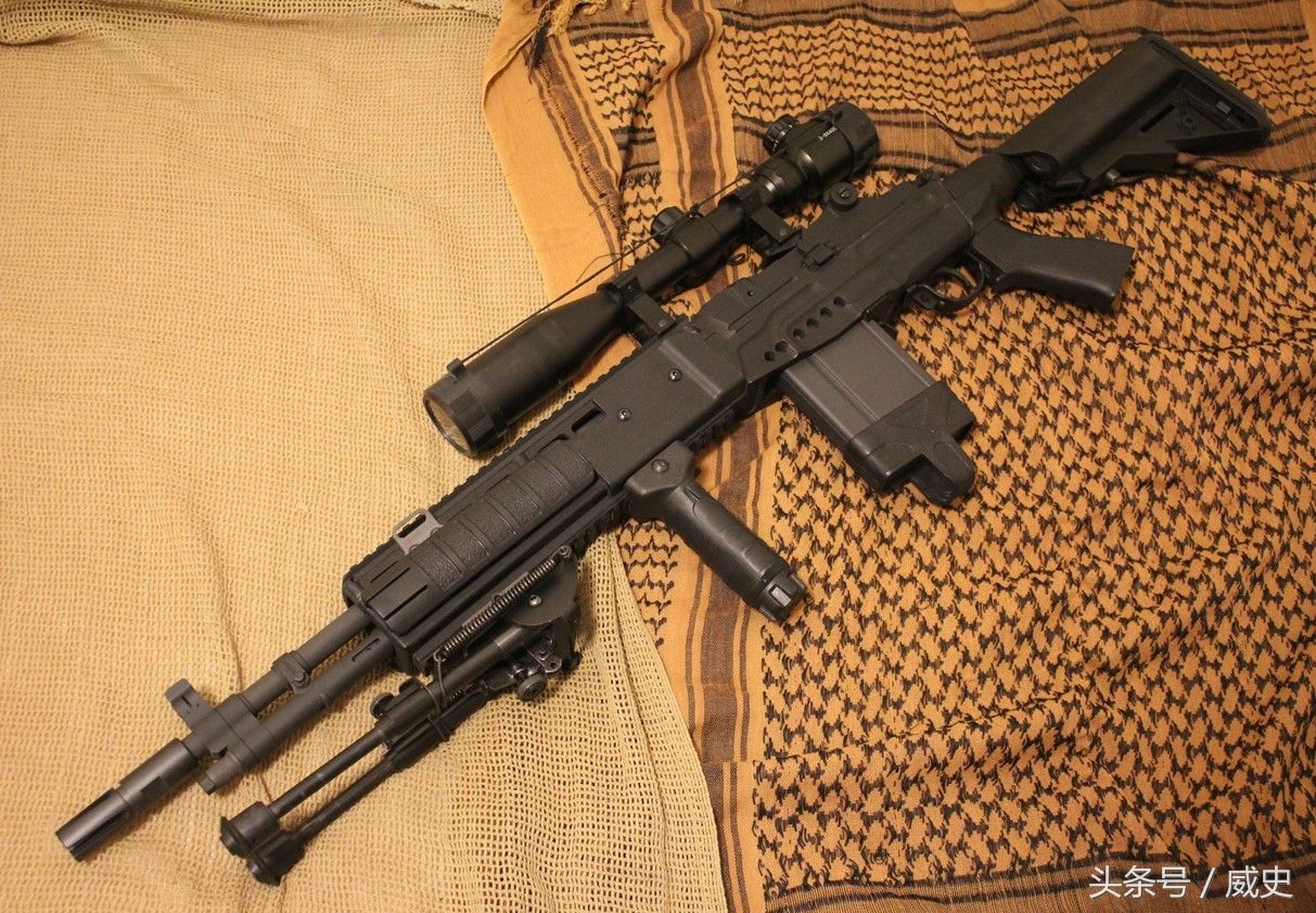美国特种部队 专用枪支 M14EBR增强型战斗步枪