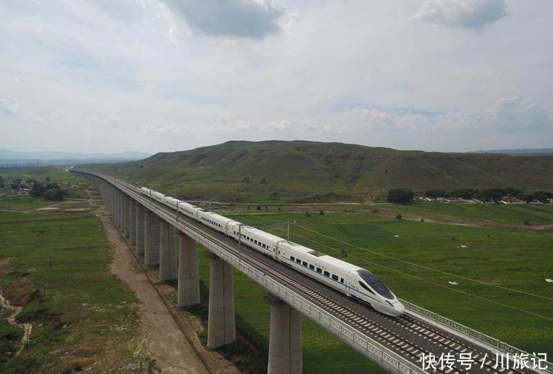 高铁:北京到兰州正在修建一条350时速高铁,经