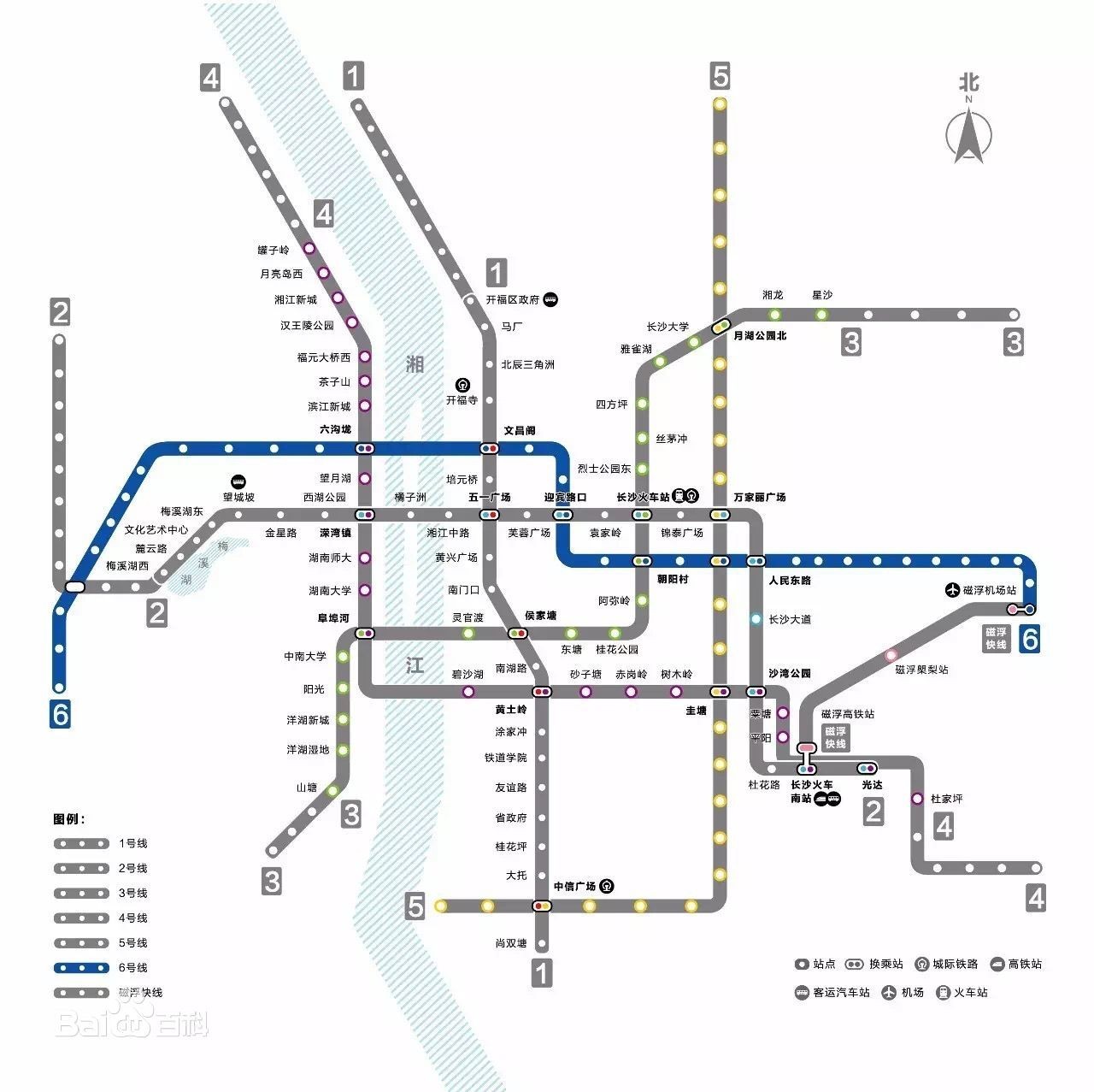 長沙地鐵6號線在2021年有望實現通車