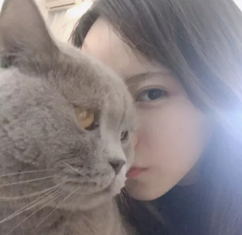 人美心更美的鲨鱼酱还有养猫哦，名字十分趣味竟然叫做「天妇罗」