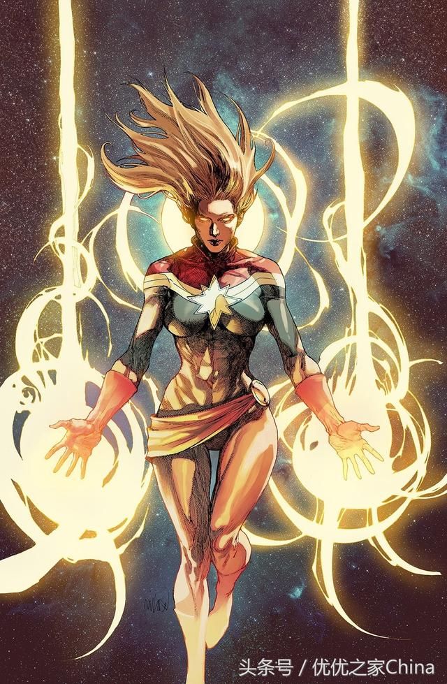 漫威知识普及:惊奇队长到底有多强?她竟自己生