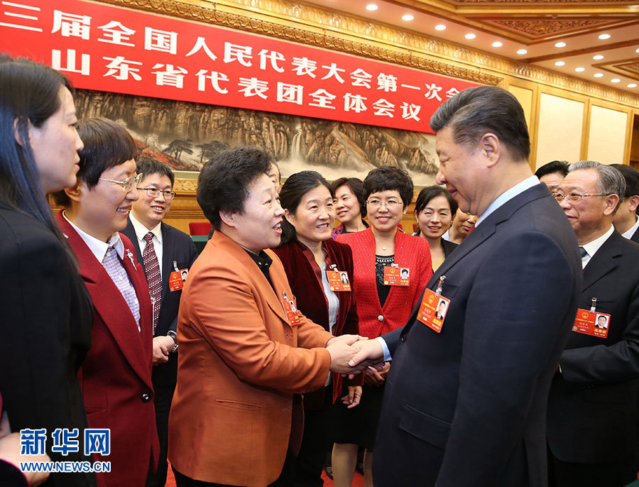 习近平参加山东代表团审议|新闻动态-《对话中国品牌》栏目采编中心