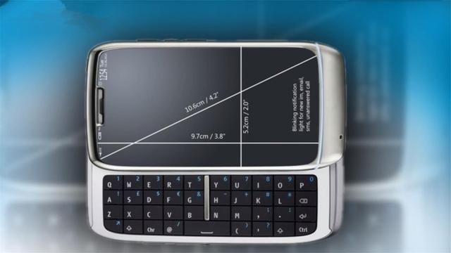 一代神机诺基亚E71出新版:侧滑全键盘+全触屏