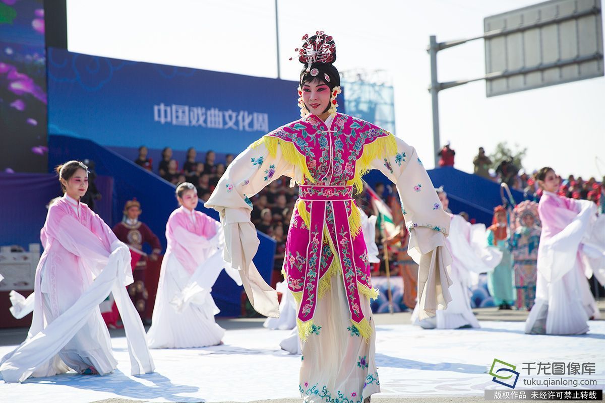 北京园博园变身戏曲小镇 2017中国戏曲文化周开幕 北京园博园变身戏曲小镇 2017中国戏曲文化周开幕