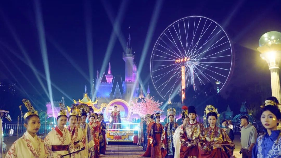 国潮市集国风表演 汉服大秀 石景山游乐园N种耍法嗨翻双节|氧气石景山 国潮市集国风表演 汉服大秀 石景山游乐园N种耍法嗨翻双节|氧气石景山