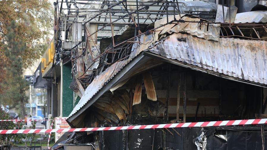 吉尔吉斯斯坦快餐店爆炸致1人死亡