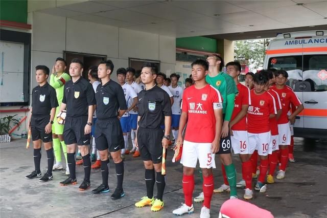 国青小将帽子戏法!广州恒大u19队5:2大胜天津