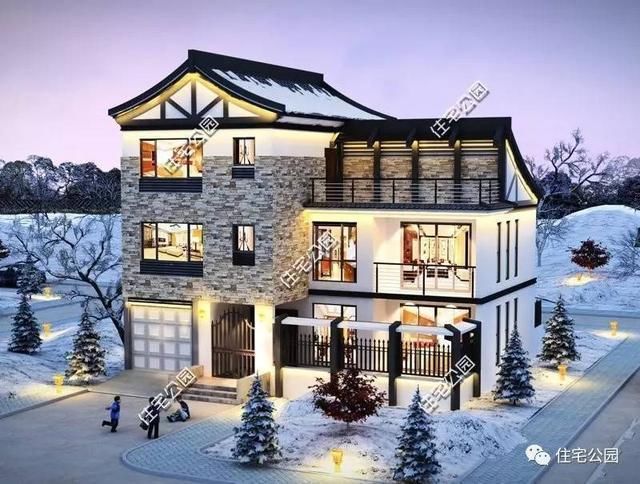 新农村建中式别墅最佳户型前30名,第1有多漂亮