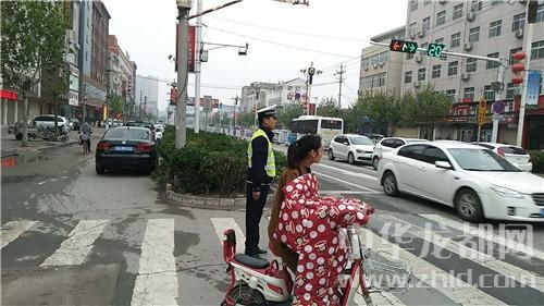 郸城县交警大队强化路面管控严防交通事故