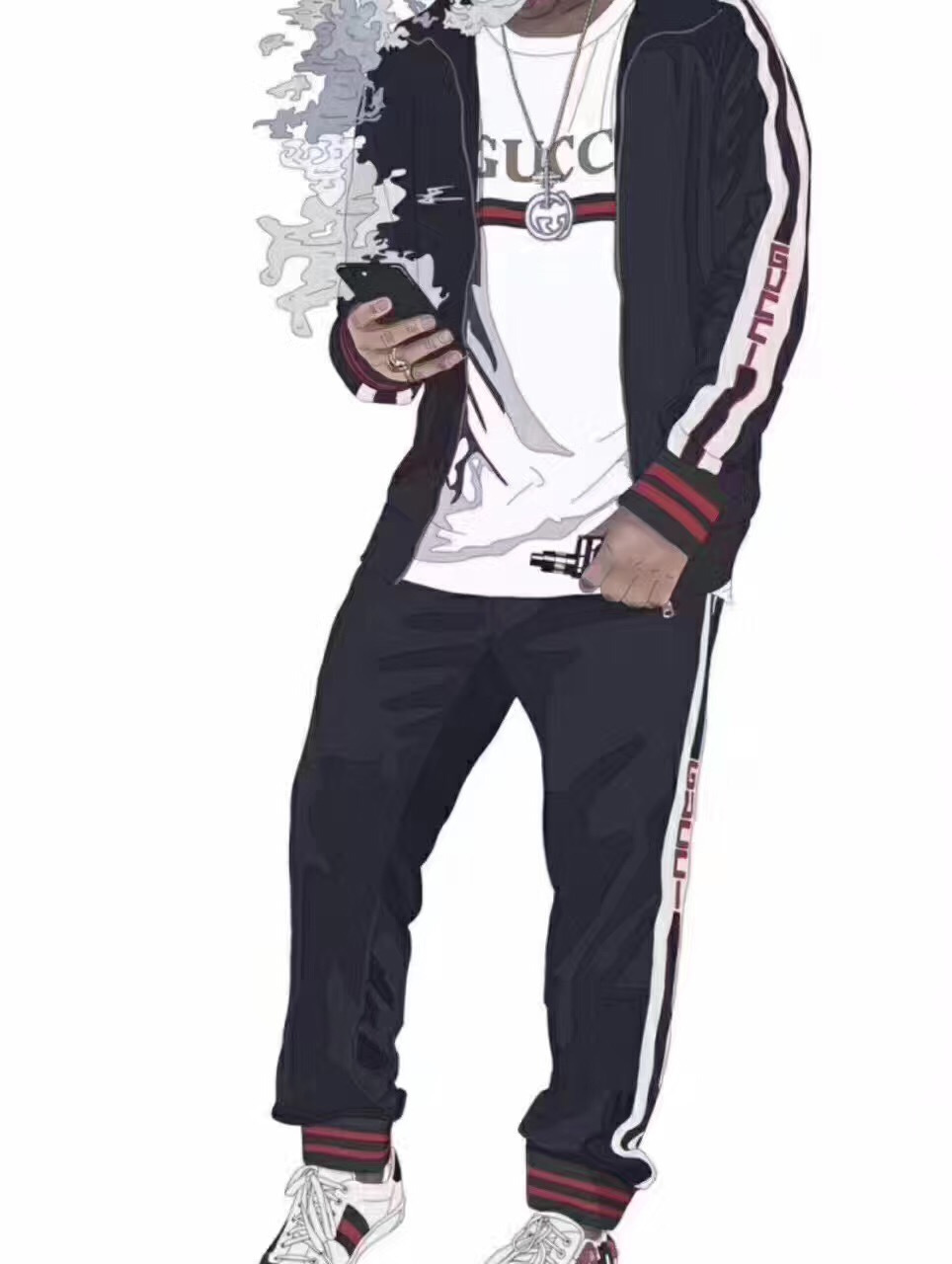 gucci唐老鸭卫衣套装教你如何搭配好看的衣服