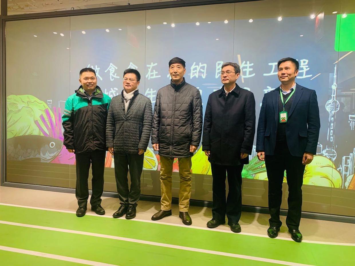 上海市市场监管局调研叮咚买菜 四个创新推进