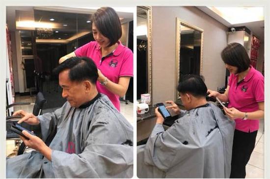 陈水扁晒照秀发型 台网友:手不抖该回监狱了 陈水扁晒照秀发型 台网友:手不抖该回监狱了