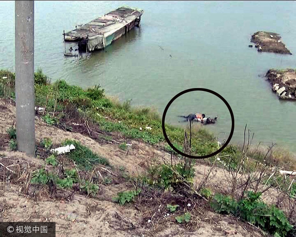 南京秦淮河边惊现一对男女遗体