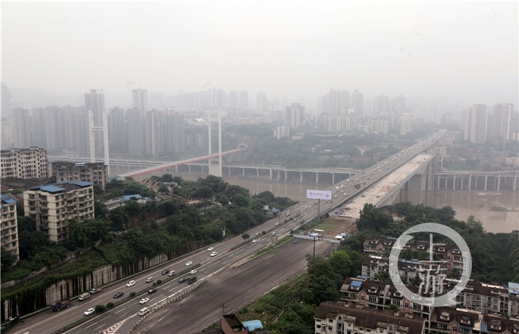 高家花园大桥复线桥建设进展顺利