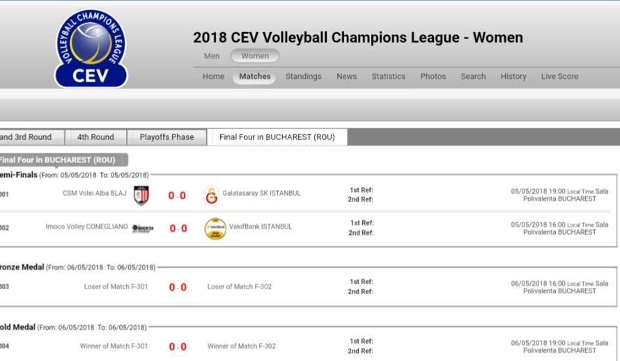 欧冠女排决赛赛程出炉,朱婷对轰前队友希尔。