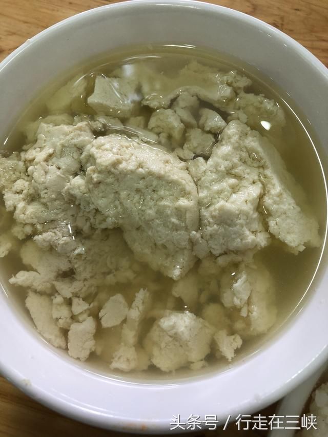 在重庆解放碑吃素豆花