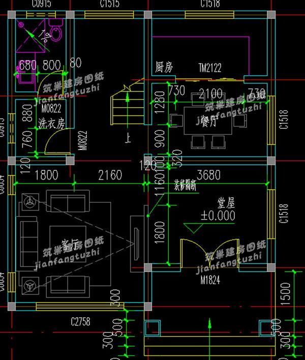 建房实拍:70平方米三层小户型农村自建房8x9米