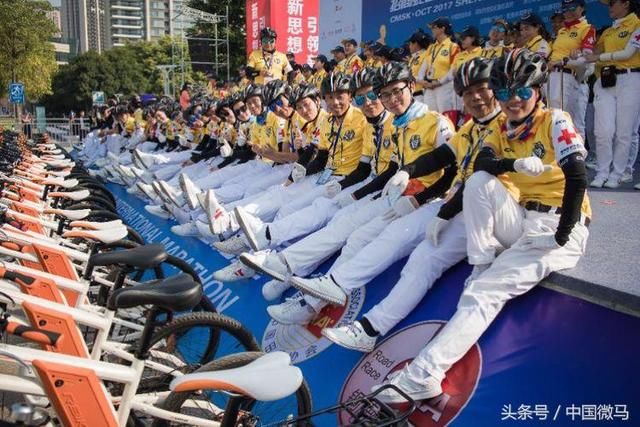 石岩绿道微马义工参与深圳宝马赛场急救志愿队