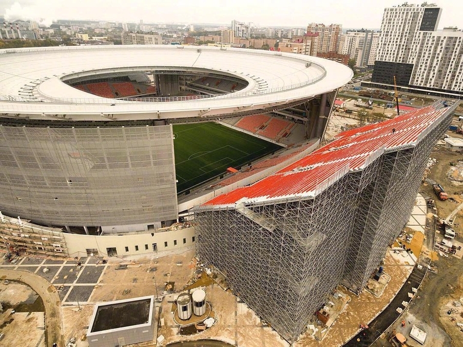 世界杯场馆不符FIFA标准 俄罗斯这样加座 世界杯场馆不符FIFA标准 俄罗斯这样加座
