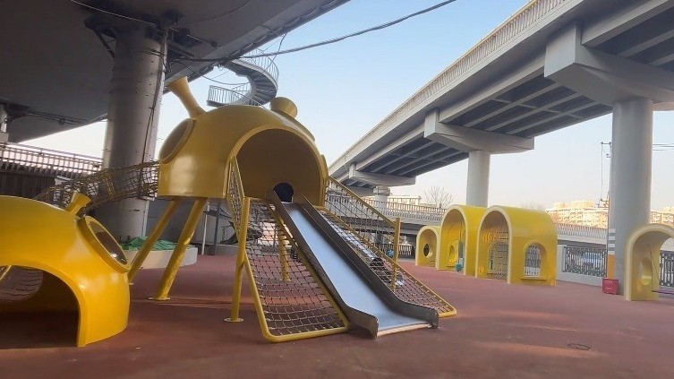 北京天宁寺桥下“灰空间”变身城市活力空间 北京天宁寺桥下“灰空间”变身城市活力空间