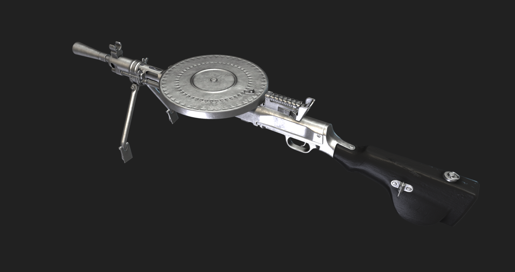 绝地求生版本新神器dp-28 一众职业选手爱不释手