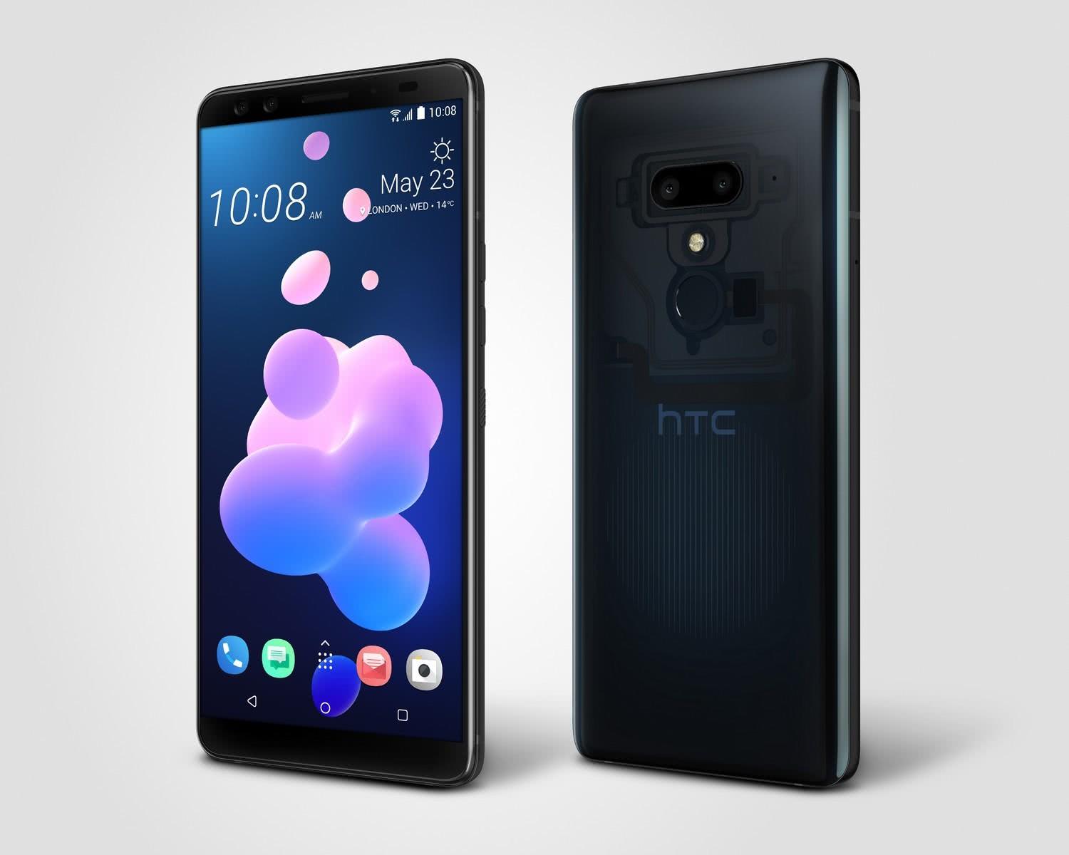 HTC U12+发布:透明机身EdgeSense 2压感操作