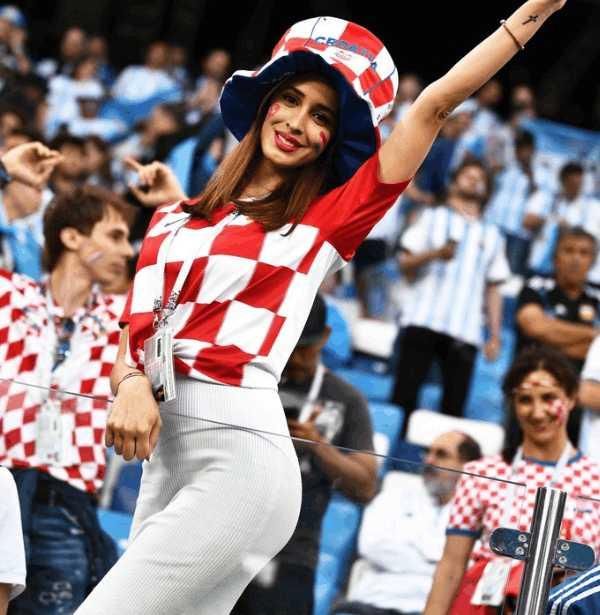 世界杯八大身材最佳女球迷:C罗女友排名垫底,