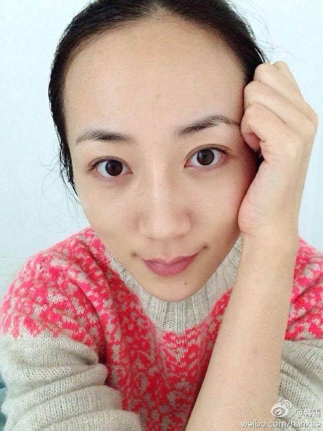 韩雪爆料:明星素颜都是"妆"出来的!真正的素颜女神只有这四个