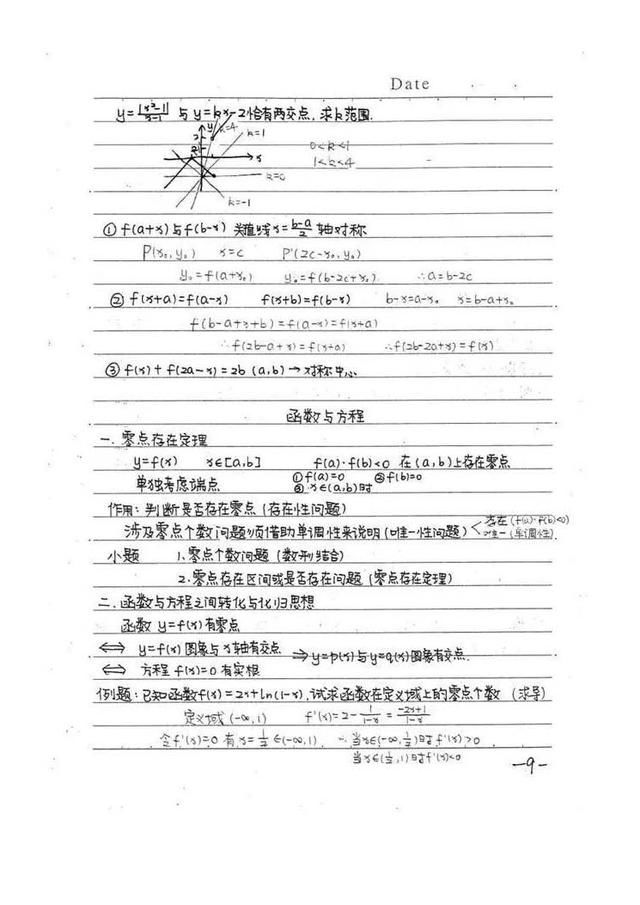 清华状元笔记:高中数学满分的秘诀都在里面,绝