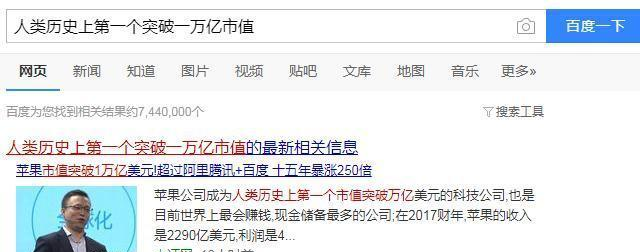 历史上首破一万亿市值的公司不是苹果, 它来自