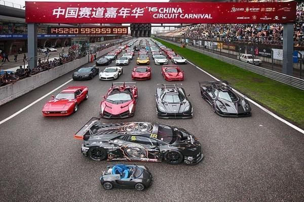 超跑第一盛宴 200辆超跑齐聚上海 这四辆价值过亿 超跑第一盛宴 200辆超跑齐聚上海 这四辆价值过亿