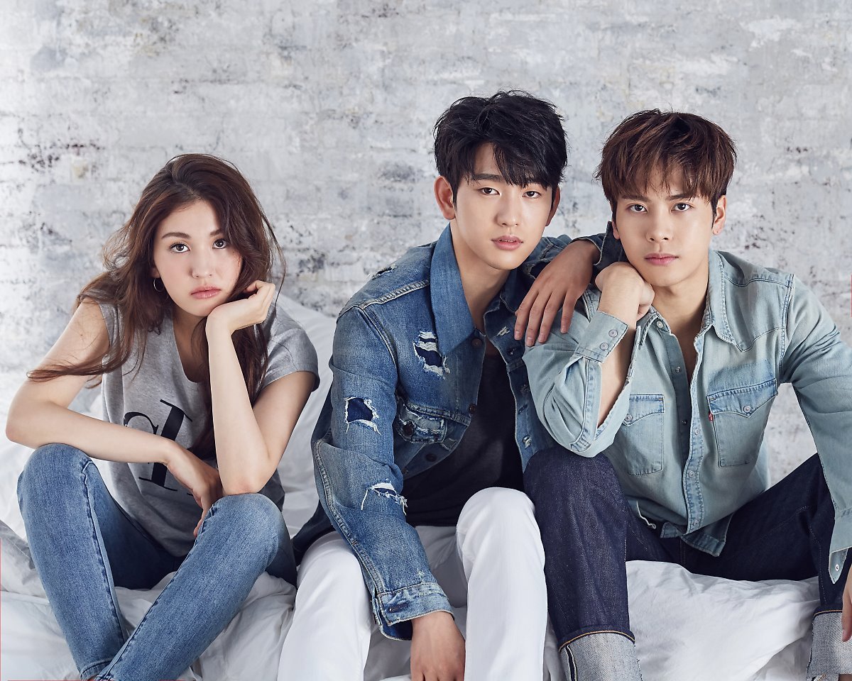 [got7][新闻]170609 清纯魅力满溢!jyp青春兄妹画报b-cut大放出