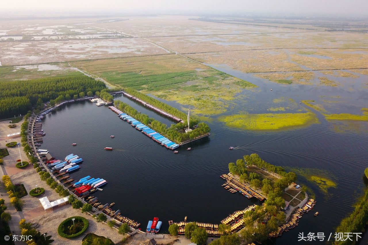 航拍雄安新区:3个县城2000平方公里控制区,生