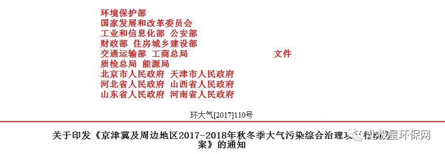 盘点丨这10大关键词,定义了2017大气治理