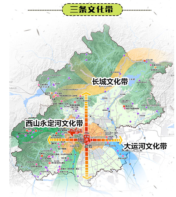 一张图带你看懂北京城市总体规划(2016年—2035年)