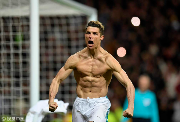 欧冠-布冯染红C罗点球绝杀 皇马总比分4-3进4