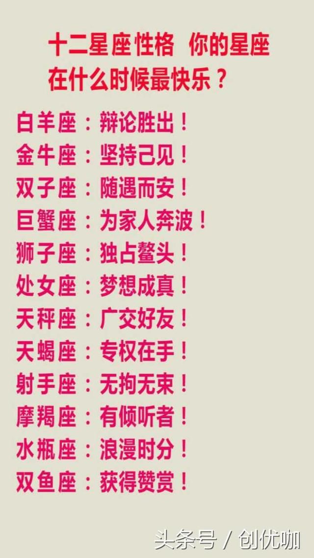 十二星座说:你知道星座最佳配对吗?捡到钱后可